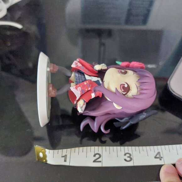 Super Cute Mini Anime Figurine Yaya Sasame Hanayama Roses in Hair Adorable - Picture 4 of 8